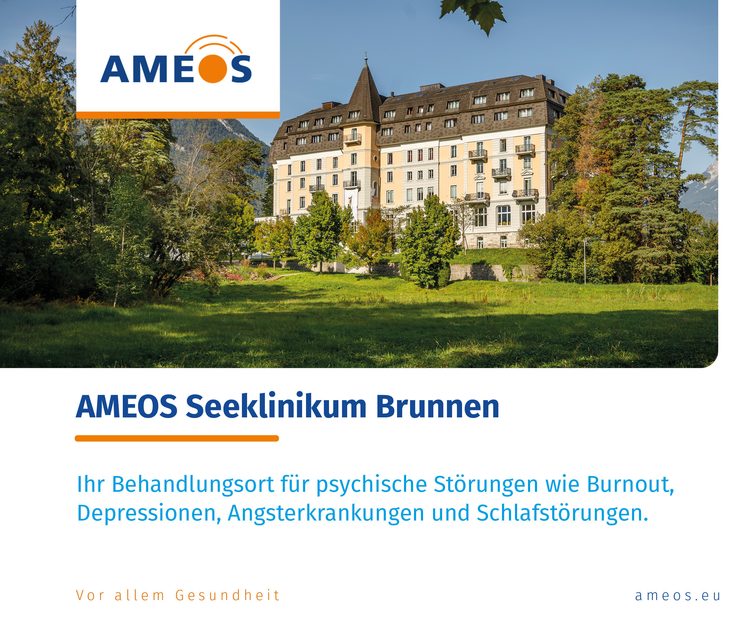 Banner: AMEOS Seeklinikum Brunnen